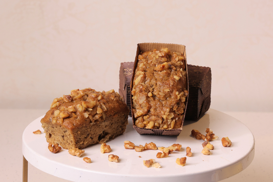 Banana Walnut Tea Cake (Sugar free, Gluten Free)