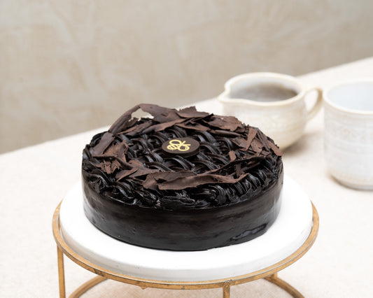 Dark Chocolate Decadent Cake (Sugar-free, No maida/gluten, No preservatives)