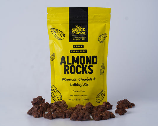 Almond Rocks(Vegan, Sugar Free, Gluten Free) (pack of 2)