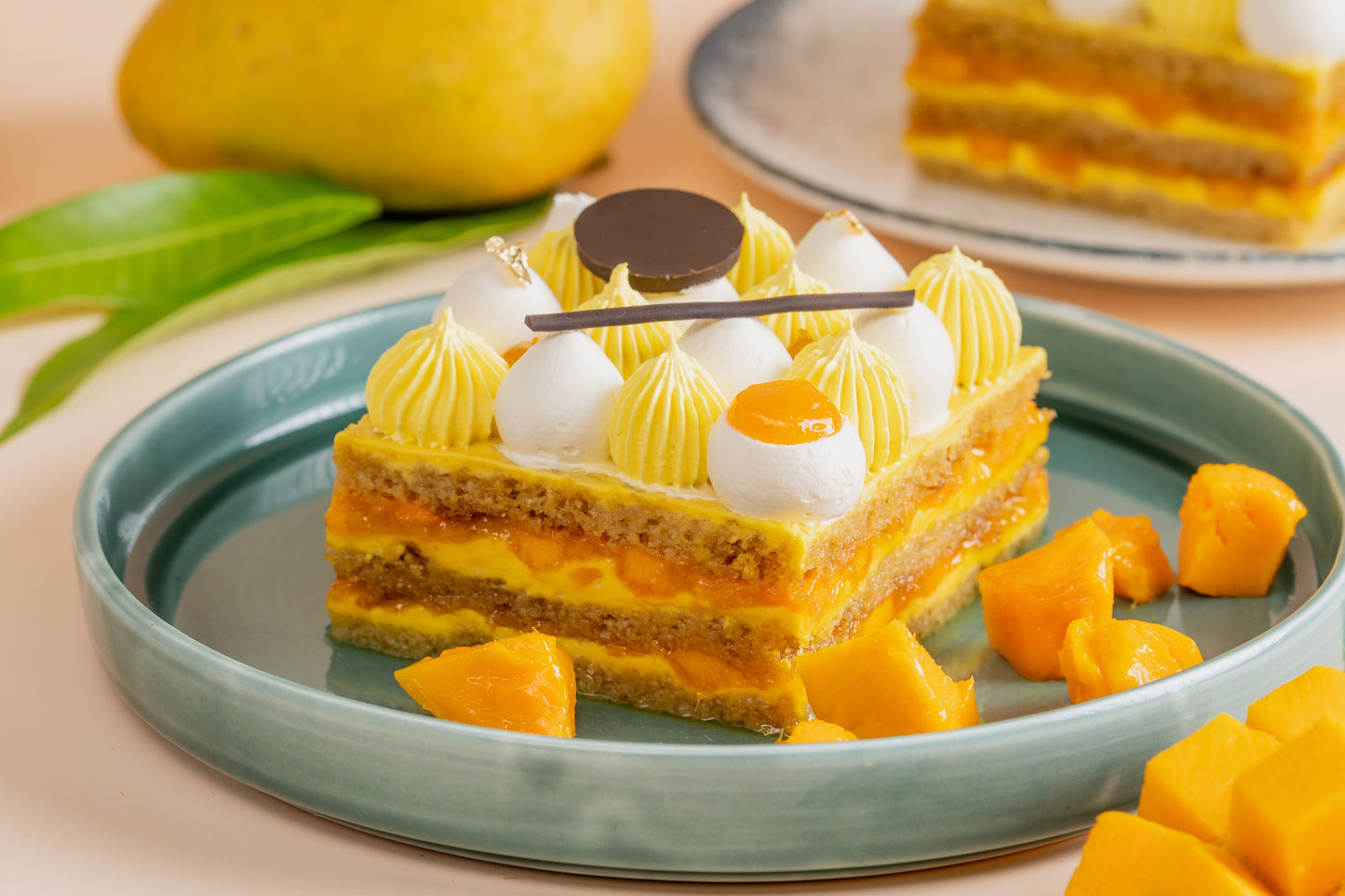 Mango Florida Pastry (Gluten Free, Sugar Free)